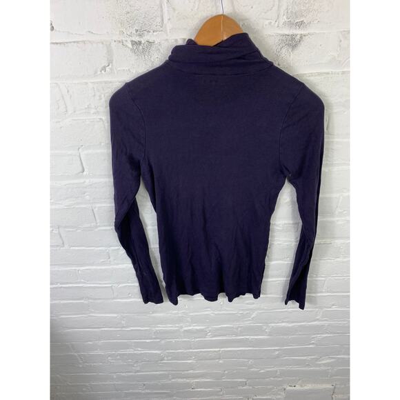 Three Dots Women's Turtleneck Pullover Sweater Long Sleeve Purple Size XL - Picture 7 of 10